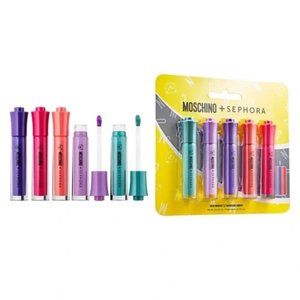 Moschino x Sephora marker lipgloss set, original packaging
